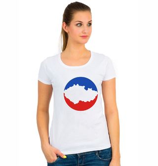 Obrázek 1 produktu Dámské tričko Mapa vlasti