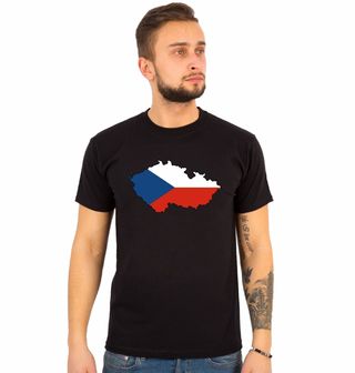 Obrázek 1 produktu Pánské tričko Vlajka v Mapě Česka