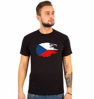 Obrázek 1 produktu Pánské tričko Stopa vlastenectví Česko