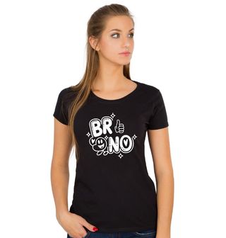 Obrázek 1 produktu Dámské tričko Brno s úsměvem