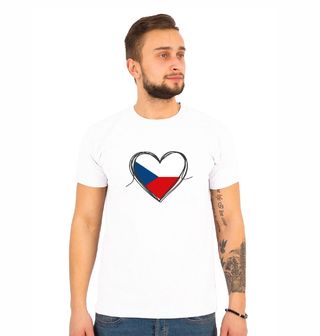 Obrázek 1 produktu Pánské tričko Vlajka Srdce národa