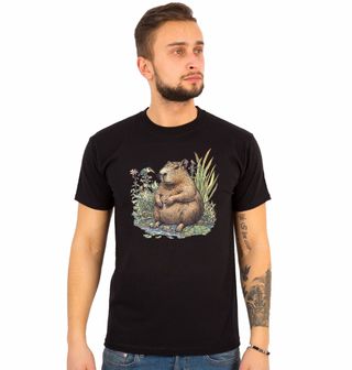Obrázek 1 produktu Pánské tričko Kapybara po obědě