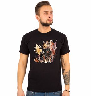 Obrázek 1 produktu Pánské tričko Sphynx kočka Samuraj
