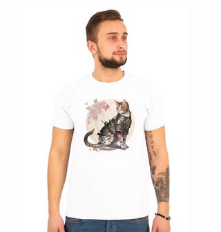 Obrázek 1 produktu Pánské tričko Bengálská Kočka Samuraj