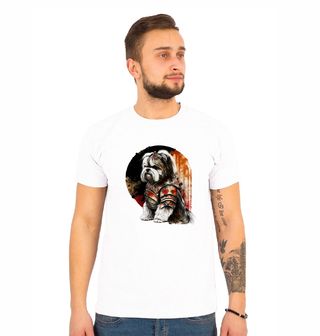 Obrázek 1 produktu Pánské tričko Pes Samuraj Shih Tzu
