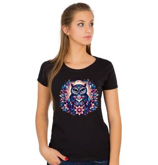 Obrázek 1 produktu Dámské tričko Moudrá Sova Boho