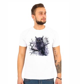 Obrázek 1 produktu Pánské tričko Gotická Sova ušatá