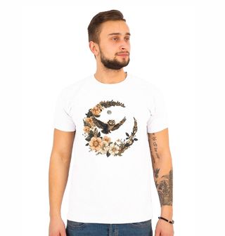 Obrázek 1 produktu Pánské tričko Let Sovy pálené pod Měsícem