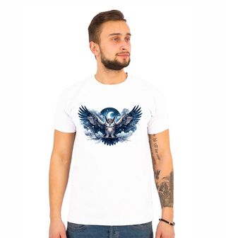 Obrázek 1 produktu Pánské tričko Sova ušatá mezi hvězdami