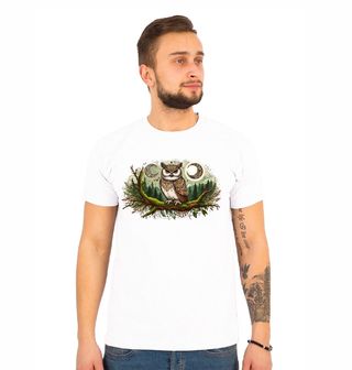 Obrázek 1 produktu Pánské tričko Výr velký Boho