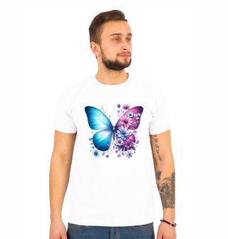 Obrázek 1 produktu Pánské tričko Dvoubarevný Motýl
