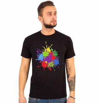 Obrázek 1 produktu Pánské tričko Výbuch barev Color Splash