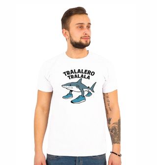 Obrázek 1 produktu Pánské tričko Tralalero Tralala Žralok