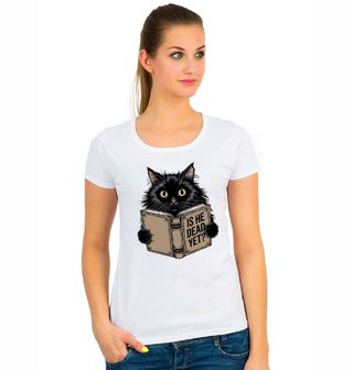 Obrázek 1 produktu Dámské tričko Už je Schrödinger mrtev?