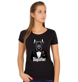Obrázek 1 produktu Dámské tričko The DogFather Kmotr Buldoček