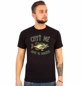 Obrázek 1 produktu Pánské tričko Chyť mě, když to dokážeš