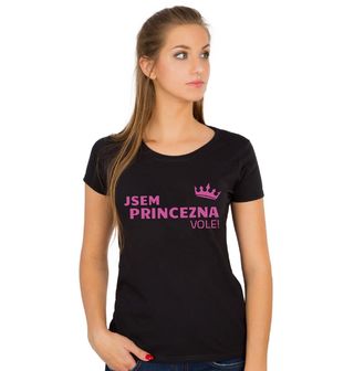 Obrázek 1 produktu Dámské tričko Jsem Princezna Vole!