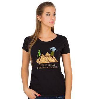 Obrázek 1 produktu Dámské tričko Originální Pyramidové schéma