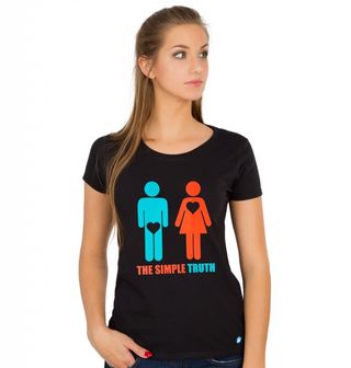 Obrázek 1 produktu Dámské tričko Jednoduchá pravda