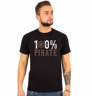 Obrázek 1 produktu Pánské tričko 100% Pirát