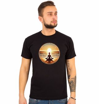Obrázek 1 produktu Pánské tričko Meditace na Pláži