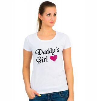 Obrázek 1 produktu Dámské tričko Daddy's Girl Tatínkova Holčička