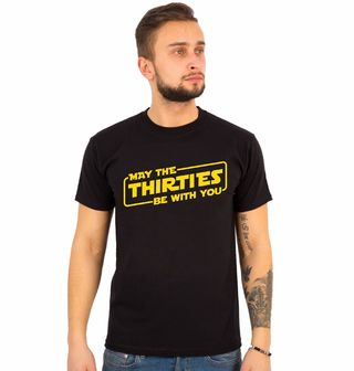 Obrázek 1 produktu Pánské tričko Ať tě provází třicítka Star Wars