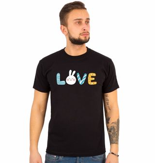 Obrázek 1 produktu Pánské tričko Láska s králíčkem LOVE Bunny