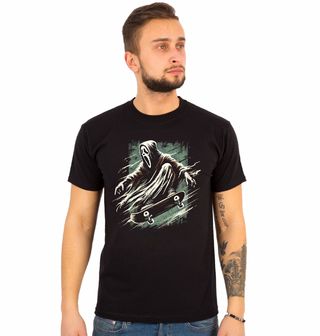 Obrázek 1 produktu Pánské tričko Ghostface na Skateboardu