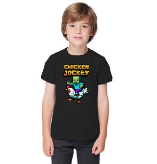 Obrázek 1 produktu Dětské tričko Kuřecí jezdec z Minecraftu Chicken Jockey