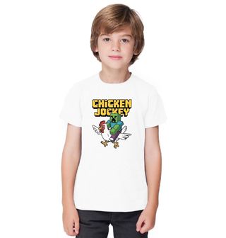 Obrázek 1 produktu Dětské tričko Splašená slepice Chicken Jockey