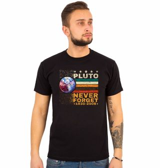 Obrázek 1 produktu Pánské tričko Pluto Navždy v našich srdcích Never Forget