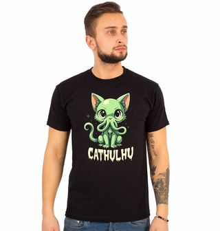 Obrázek 1 produktu Pánské tričko Kočka Cthulhu Cathulhu