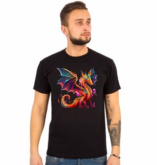 Obrázek 1 produktu Pánské tričko Ohnivý Drak Fire Dragon