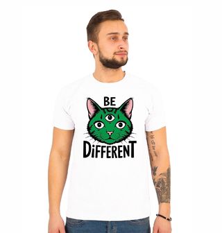 Obrázek 1 produktu Pánské tričko Kočka s Třetím Okem Be Different