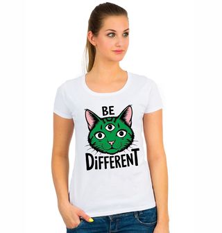 Obrázek 1 produktu Dámské tričko Kočka s Třetím Okem Be Different