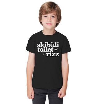 Obrázek 1 produktu Dětské tričko Skibidi Toilet Rizz