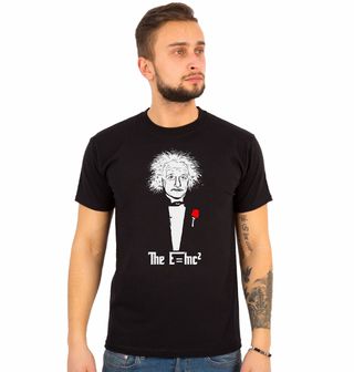 Obrázek 1 produktu Pánské tričko Kmotr Vědy Einstein Godfather