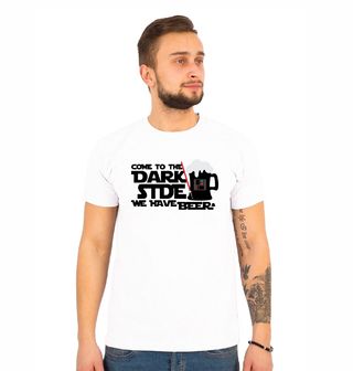 Obrázek 1 produktu Pánské tričko Pojď na Temnou stranu, máme pivo Star Wars