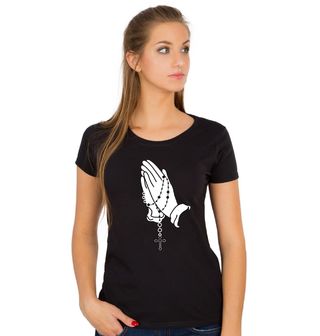 Obrázek 1 produktu Dámské tričko Síla modlitby Praying Hands