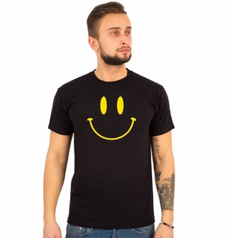 Obrázek 1 produktu Pánské tričko Happy Face Emoji Smajlík