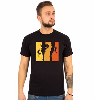 Obrázek 1 produktu Pánské tričko Skalní horolezci Retro Hiking
