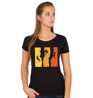 Obrázek 1 produktu Dámské tričko Skalní horolezci Retro Hiking