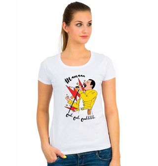 Obrázek 1 produktu Dámské tričko Mama Ooooh Freddie Mercury 
