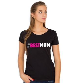 Obrázek 1 produktu Dámské tričko Nejlepší máma #BESTMOM