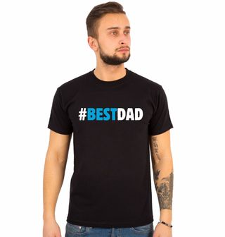 Obrázek 1 produktu Pánské tričko Nejlepší táta #BESTDAD