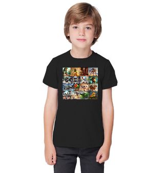 Obrázek 1 produktu Dětské tričko Zvířecí brainrot Legendy internetu