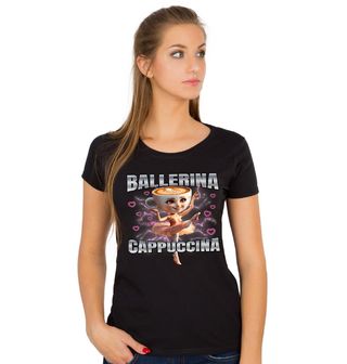 Obrázek 1 produktu Dámské tričko Zamilovaná Ballerina Cappuccina