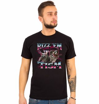 Obrázek 1 produktu Pánské tričko Mývalí Rizz Tism