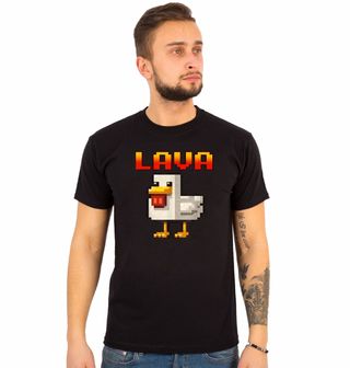 Obrázek 1 produktu Pánské tričko Lávové Kuře Minecraft